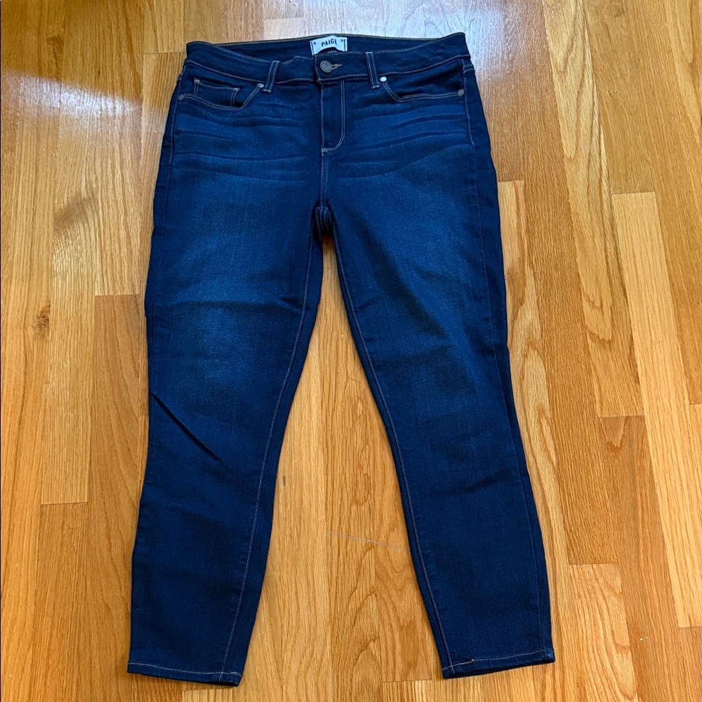 EUC PAIGE Verdugo crop sz 31